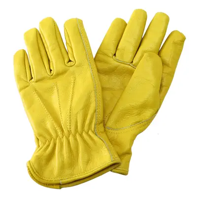 (Small) Kent & Stowe Luxury Leather Gloves Ladies Yellow