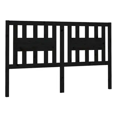 (black, x x cm) vidaXL Headboard Bedroom Bed Headboard Decorative Bed Header Solid Wood Pine