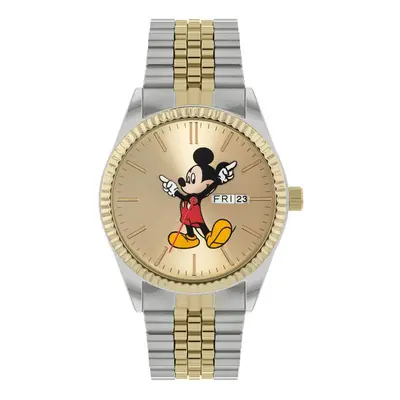 Men's Disney Mickey Mouse Stainless Steel Analogue Watch