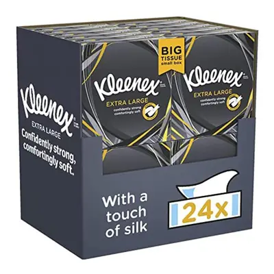 Kleenex Extra Large Compact Facial Tissues - Boxes, Tissues Per Box