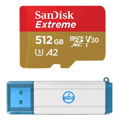 SanDisk 512GB Micro Extreme Memory Card for Samsung Phone Works with Galaxy S20 S20+ S20 Ultra S