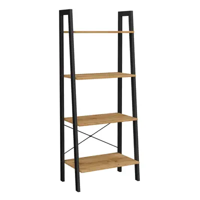 VASAGLE Ladder Shelf, 4-Tier Bookshelf, Bookcase, for Living Room, Bedroom, Kitchen, Home Office