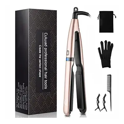 Culwad Hair Straightener, Professional Ceramic Flat Iron for Hair and LCD Digital Display with A