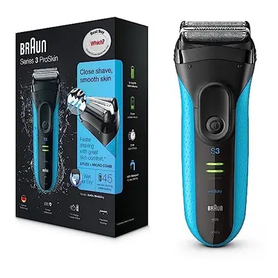 Braun Series ProSkin 3040s Electric Shaver and Precision Trimmer, Pack of