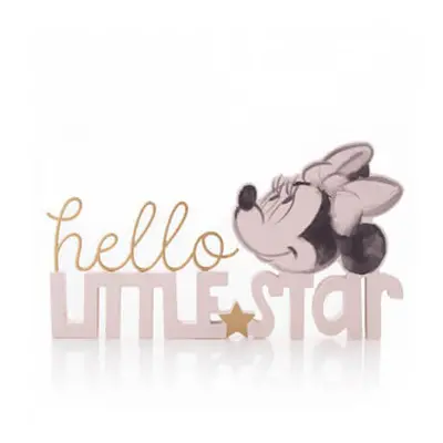 Disney Gifts Hello Little Star Word Plaque (Minnie Mouse)