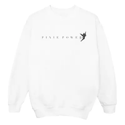 (XL, White) Disney Womens/Ladies Tinker Bell Pixie Power Sweatshirt