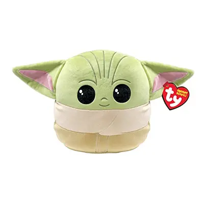 Ty Star Wars Grogu Baby Yoda Squish-A-Boo Inches | Licensed Squishy Beanie Baby Soft Plush Toys 