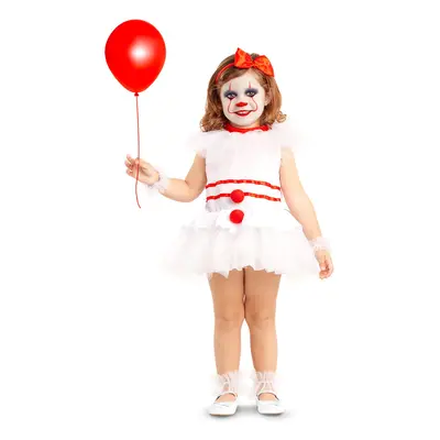 (7 - months (74 - cm)) Baby scary clown costume