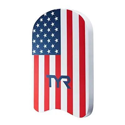 TYR Unisex Adult Usa Flag Classic Kickboard - Red/Navy, Medium