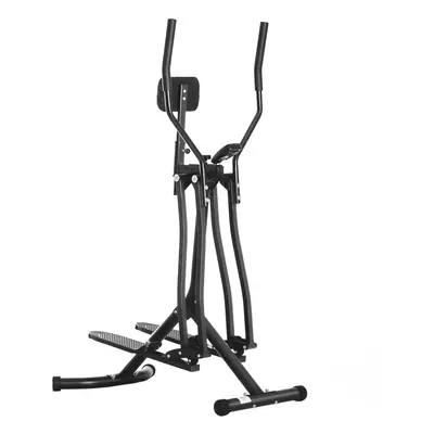 HOMCOM Air Walker Glider Cross Trainer Fitness Machine for Home Gym, Black