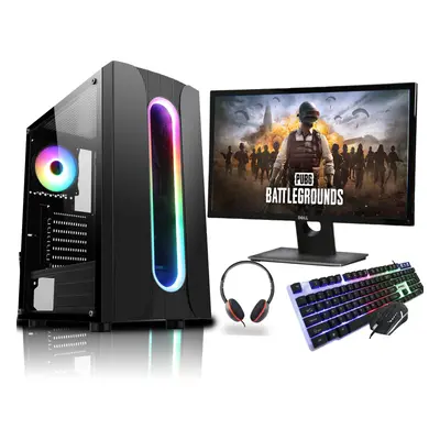 Fast Gaming PC Bundle Core i7 16GB RAM 240GB SSD 1TB HDD NVIDIA GTX W10