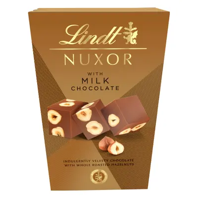 LINDT Nuxor Milk Chocolate 150g (Pack of 8)