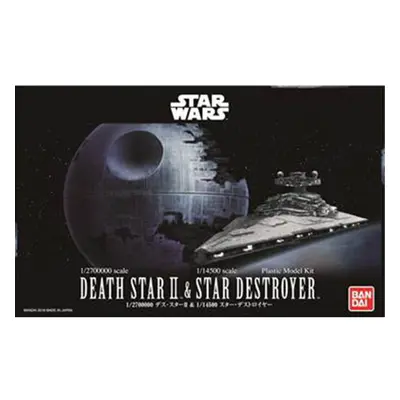 Revell Bandai Death Star II & Imperial Star Destroyer Plastic Model Kit