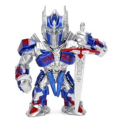 Transformers The Last Knight 4"" Optimus Prime Die-Cast Collectible Figure Toys for Kids and Adu