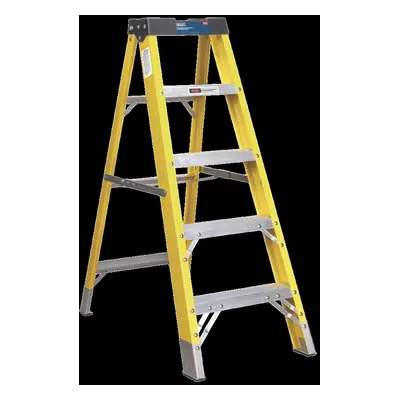 Fibreglass Step Ladder 4-Tread EN