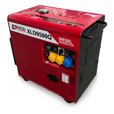 Excel Power Standby Electric key start 6.5KW Diesel Generator