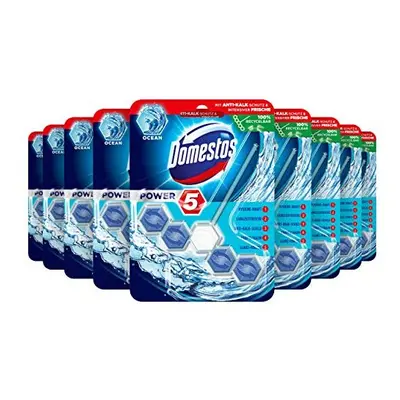 Domestos Power Ocean Toilet Rim Blocks, Pack of