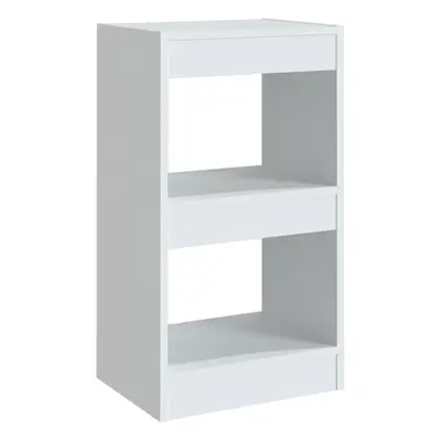 (white) vidaXL Book Cabinet/Room Divider Book Shelf Stand Furniture Multi Colours