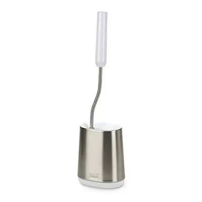 Joseph Joseph Flex Lite Steel Smart Hygienic Silicone Toilet Brush with Holder - Stainless Steel