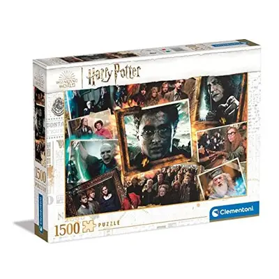 Clementoni Harry Potter Pieces, Jigsaw Puzzle for Adults-Made in Italy, Multi-Coloured