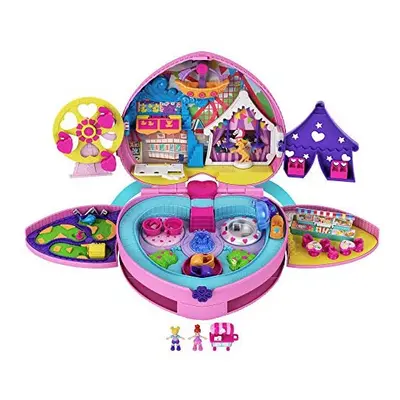 Theme Park Backpack Compact with Dolls, Accessories & Multiple Activities