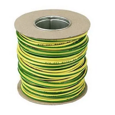 6491X 1.5mm_ Green Yellow Single Core & Earth Cable, Amps, 100m