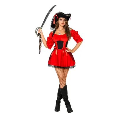 (L) Sexy pirate woman costume