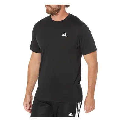 adidas Men's Essentials Feel Ready Training T-Shirt Black/White Smal