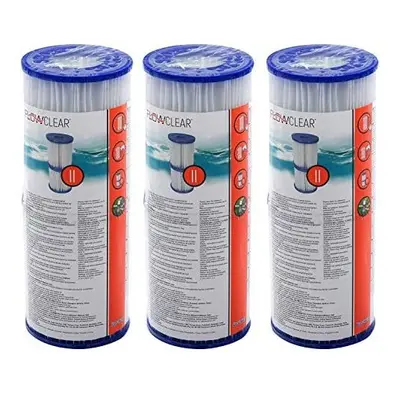 6 Filter Cartridges for Swimming Pool Pumps by Intex Bestway, Size