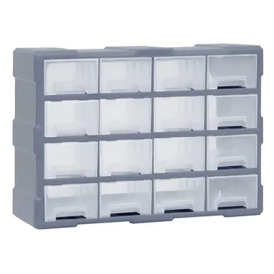 vidaXL Multi-drawer Organiser with Middle Drawers Storage Cabinet Tool Box