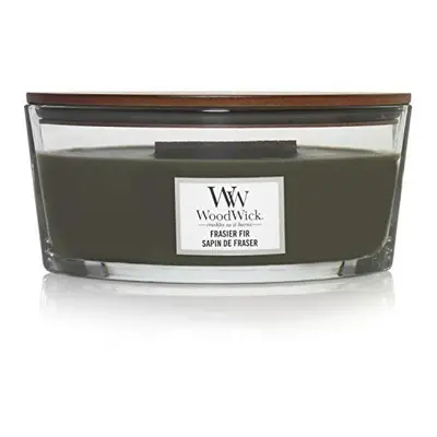 Woodwick Ellipse Scented Candle with Crackling Wick | Frasier Fir | Up to Hours Burn Time