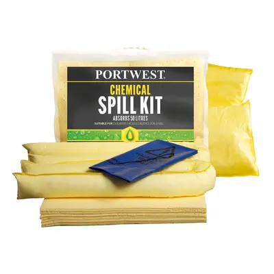 Portwest 50L Chemical Spill Kit