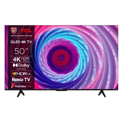 TCL RC650K 50" 4K QLED Smart TV with Dolby Atmos and Google Assistant - 50RC650K (2024)