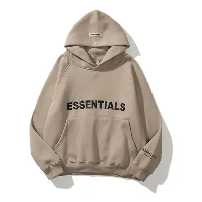 (Camel, XL) ESSENTIALS Sweatshirt Trendy Letter Men's and Women's Hoodie