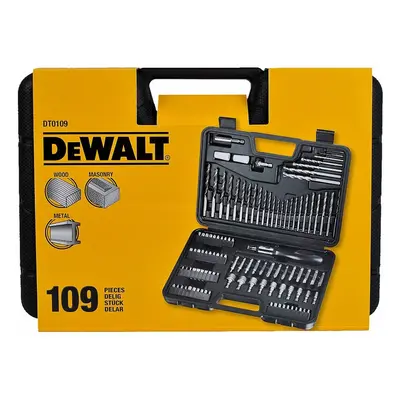 DeWalt DT0109 Screwdriver and Drillbit Set (109 Pieces)