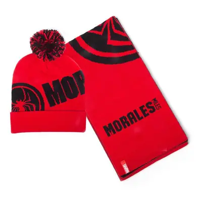 Spider-man Miles Morales Beanie & Scarf Gift Set