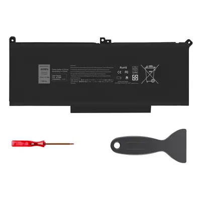 Battery For Dell Latitude 13 E7280 E7480 7490 DM3WC F3YGT 2X39G KG7VF 451-BBYE 453-BBCF P28S