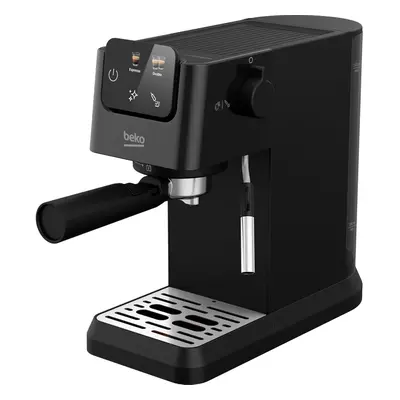 (Steam wand) Manual espresso machine | colour touch display | integrated milk frother | double n