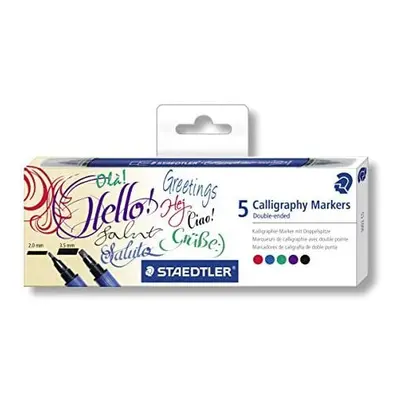 Staedtler Caligraphy Duo Markers, 3002C5