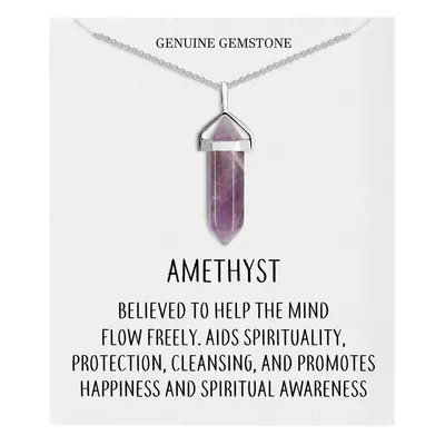 Amethyst Gemstone Necklace