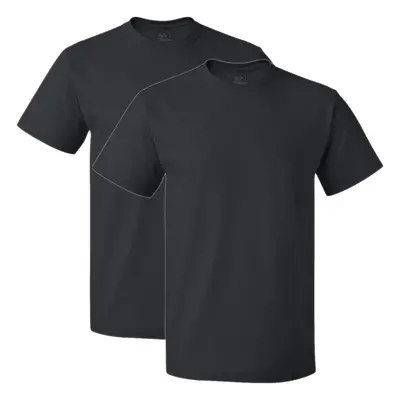 Fruit of the Loom Men's Crew T-Shirt (2 Pack) Black XX-Large