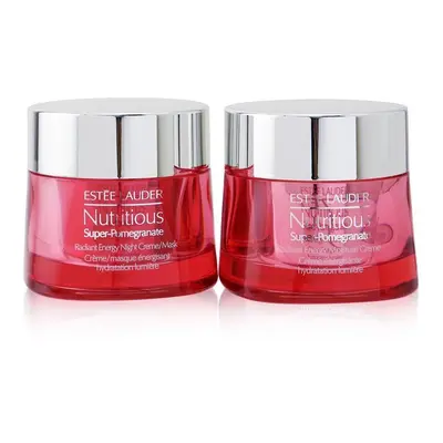 Nutritious Super-pomegranate Day & Night Radiance Set: Moisture Creme 50ml+ Night Creme/mask 50m