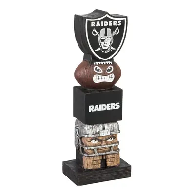 Team Sports America NFL Oakland Raiders Inch Tiki Totem