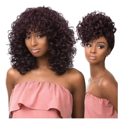 Sensationnel Instant Fashion Wig - synthetic quick on the go styling comfort half wig pre made p