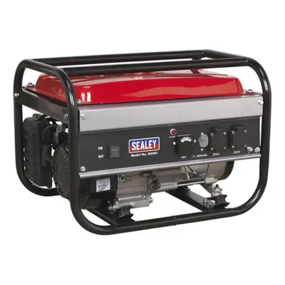 Sealey 2200W Generator 6.5hp 4-Stroke Engine 230V G2201