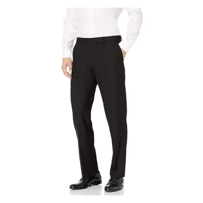 Men's Classic-Fit Wrinkle-Resistant Stretch Dress Pant, Black, 31W x 30L