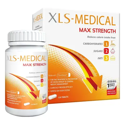 XLS Medical Max Strength Tablets, Pack Tablets