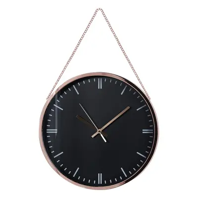 Wall Clock BEZAS Black