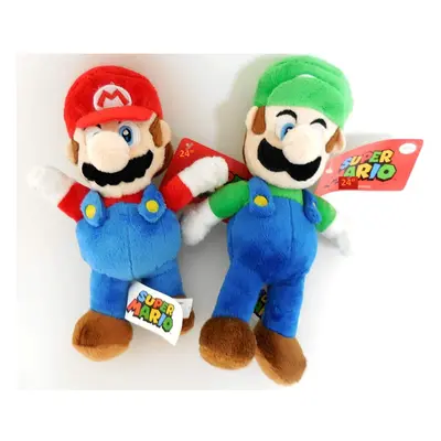 Nintendo Mario and Luigi Plush Doll Set 8.5 inches