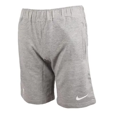 (Grey, XL) Nike Mens Repeat Casual Fleece Shorts Black & Grey